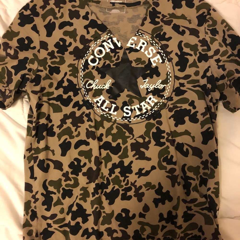 Camo converse shirt